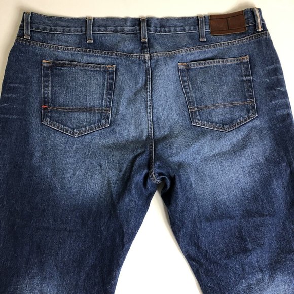 Vintage Tommy Hilfiger Mens Blue Denim Jean Pants - Size 42/30 L33 - Picture 4 of 5